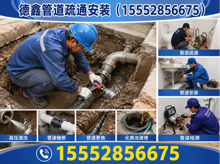 莱芜区管道维修展示图